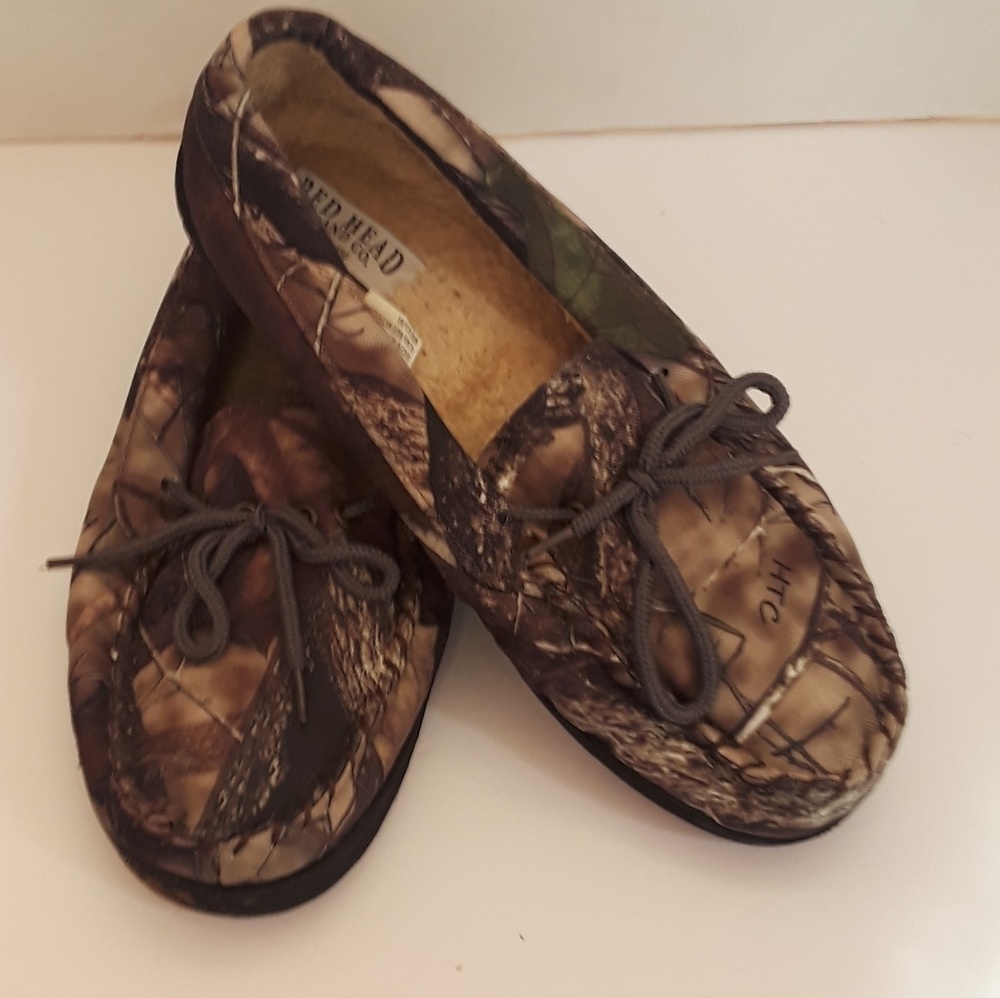 RedHead Camo / Lined slippers 10 NWOT. Makes For a Nice &.Thoughtful 🎄⛄/ gift.